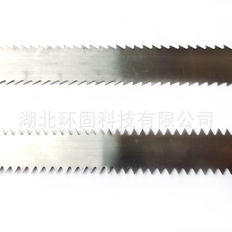 等边双面齿带锯条切割岩棉花泥z酚醛保温材料硬质泡沫板双面锯齿