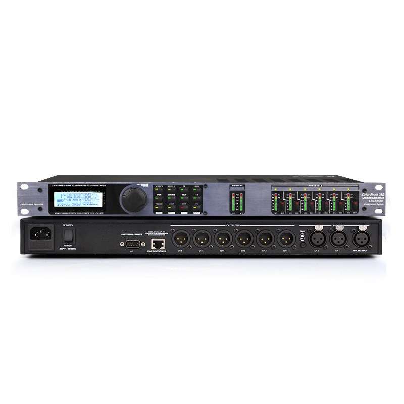 DB 260数字音l频处理器 3进6出 音箱音频矩阵音响信号 音频处理器