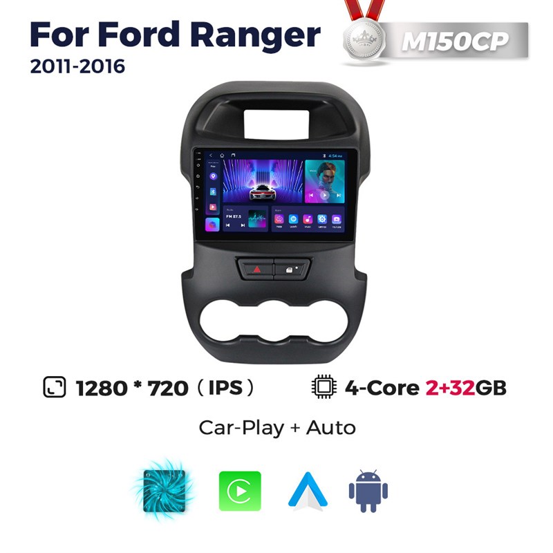 适用于Ford Ranger 福特f25z0下装屏幕 大屏中控车载导航仪carpla