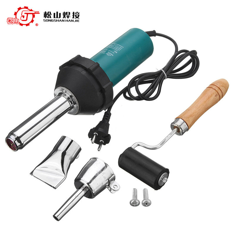 松山DSH-A型1080W塑料焊枪1000W直柄一体式焊塑枪土工膜热风焊枪