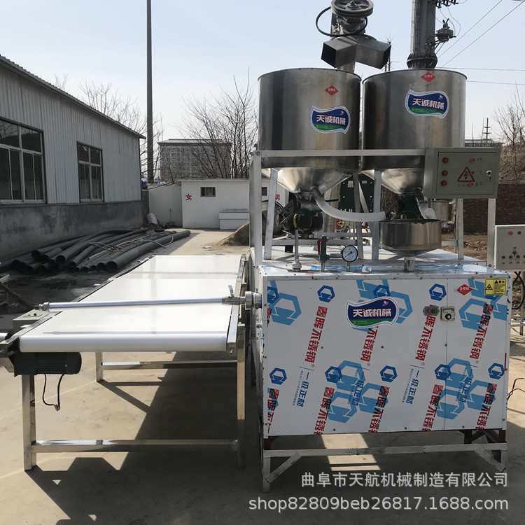 免搓洗自熟粉条机 宽粉成型机 家用米粉机 可来厂
