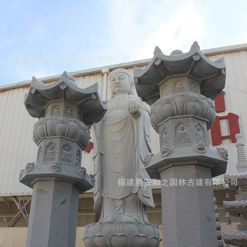 加工青石石雕经幢塔n 石塔雕刻经文 高度按需定 物流发货及时