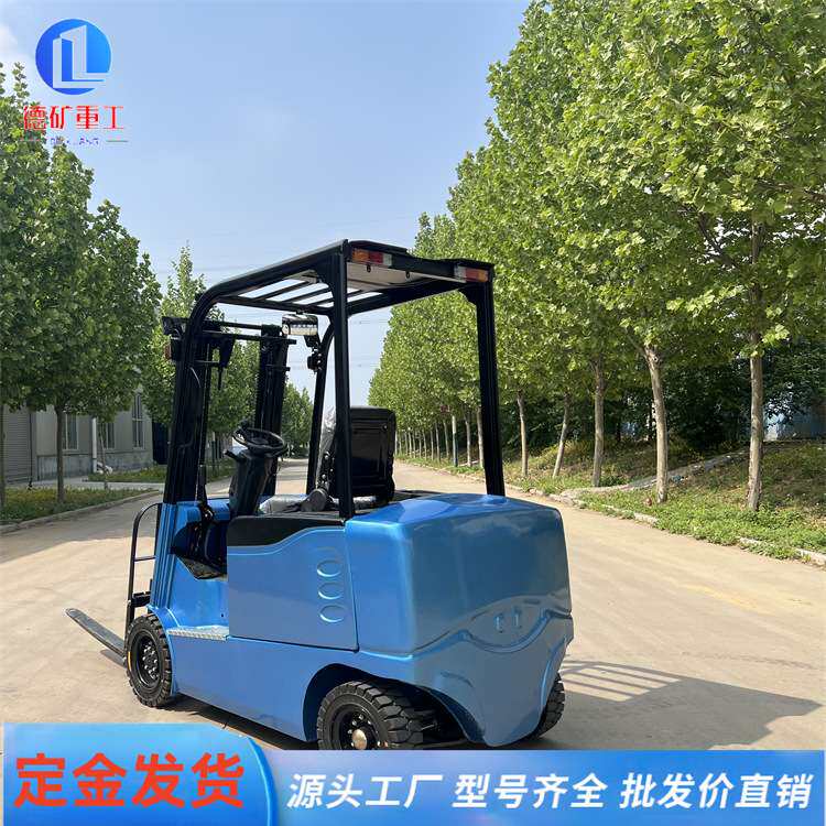 电动叉车两吨新能源座驾式电动四轮叉车1吨2吨全自动液压升降