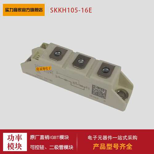 SKKH105 106 107 122 132 161/08 12E 14E 16E 18E 20E 22E可控硅