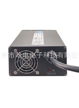 54.6V15A900W输出功率高频带过温保护P48V10A铝壳充电