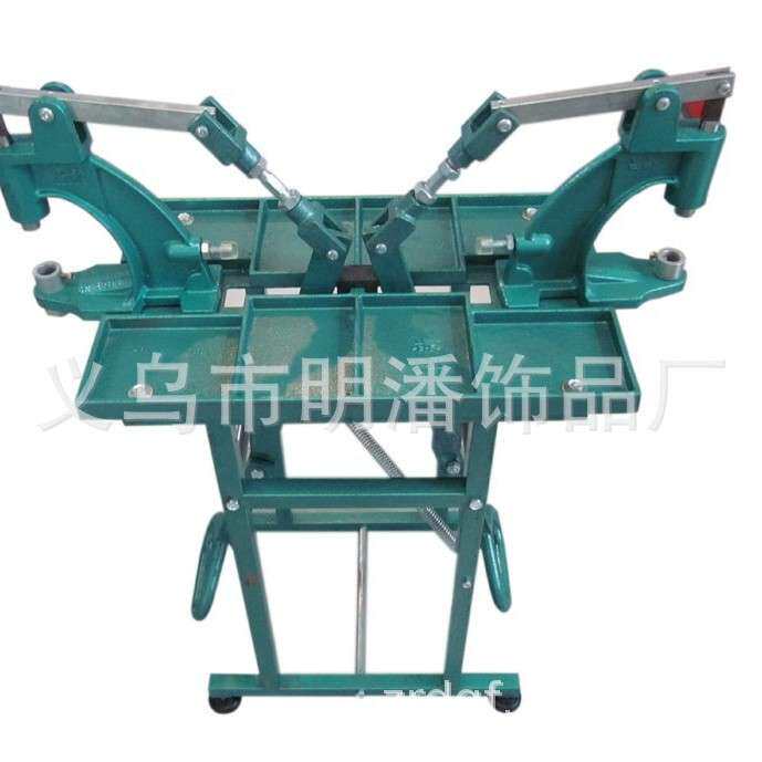 工厂直销夹扣工具双人脚踩机器压扣机 打扣机器钉扣机器