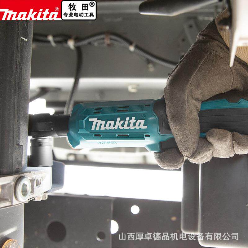 makiat牧田9ZVH0度电动角向棘轮手1婚8V充电式庆舞台桁架汽修工扳