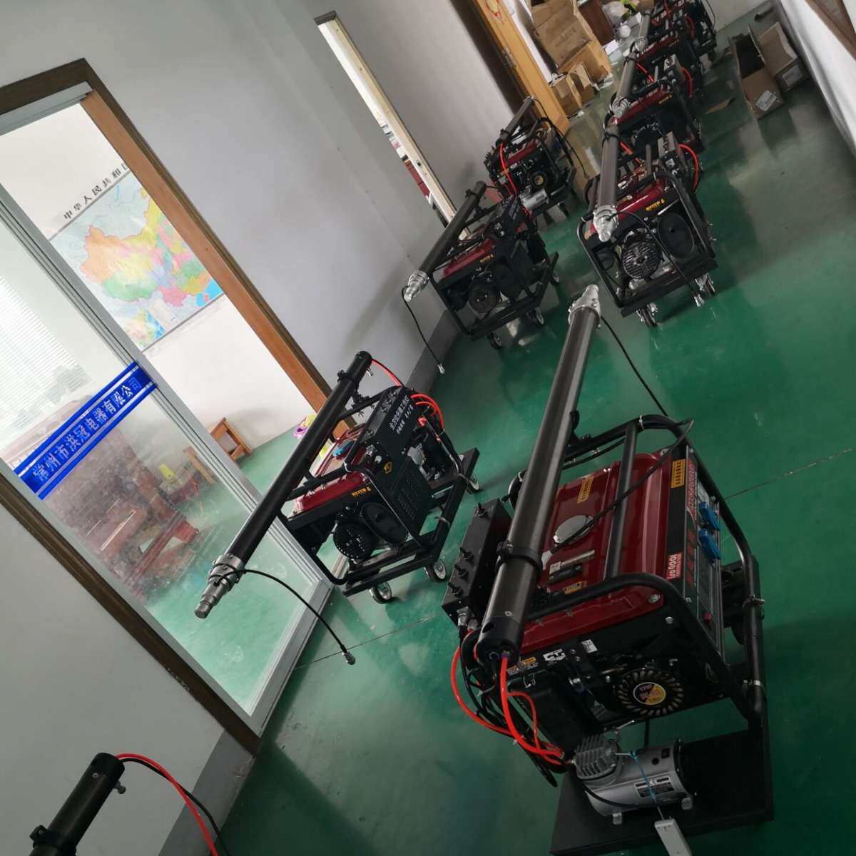 移动照明灯配件 /组/机架/控制系统/升降系统立杆发光效率高