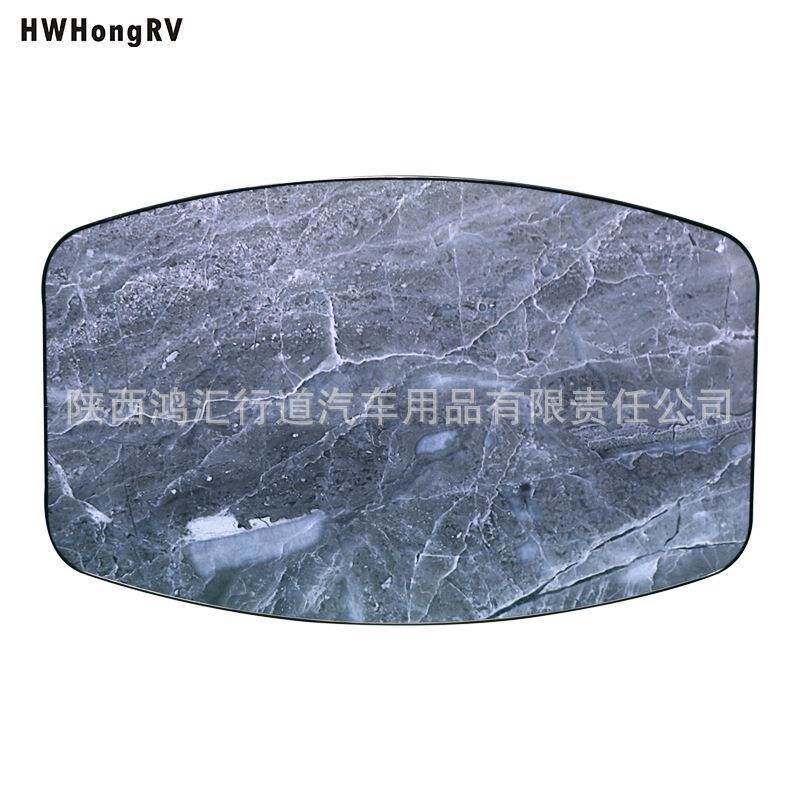 纳房车桌载写字桌易收铝合金高端桌板商务HLK车车载桌板餐车内后