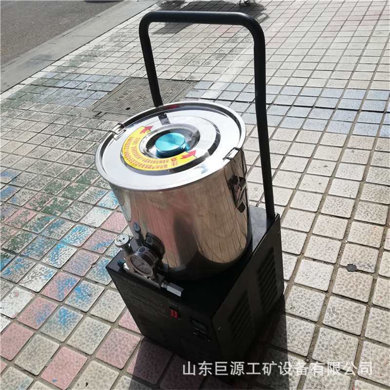 48V油脂黄油机移动灵活手推式注油机电动高压黄油注油器