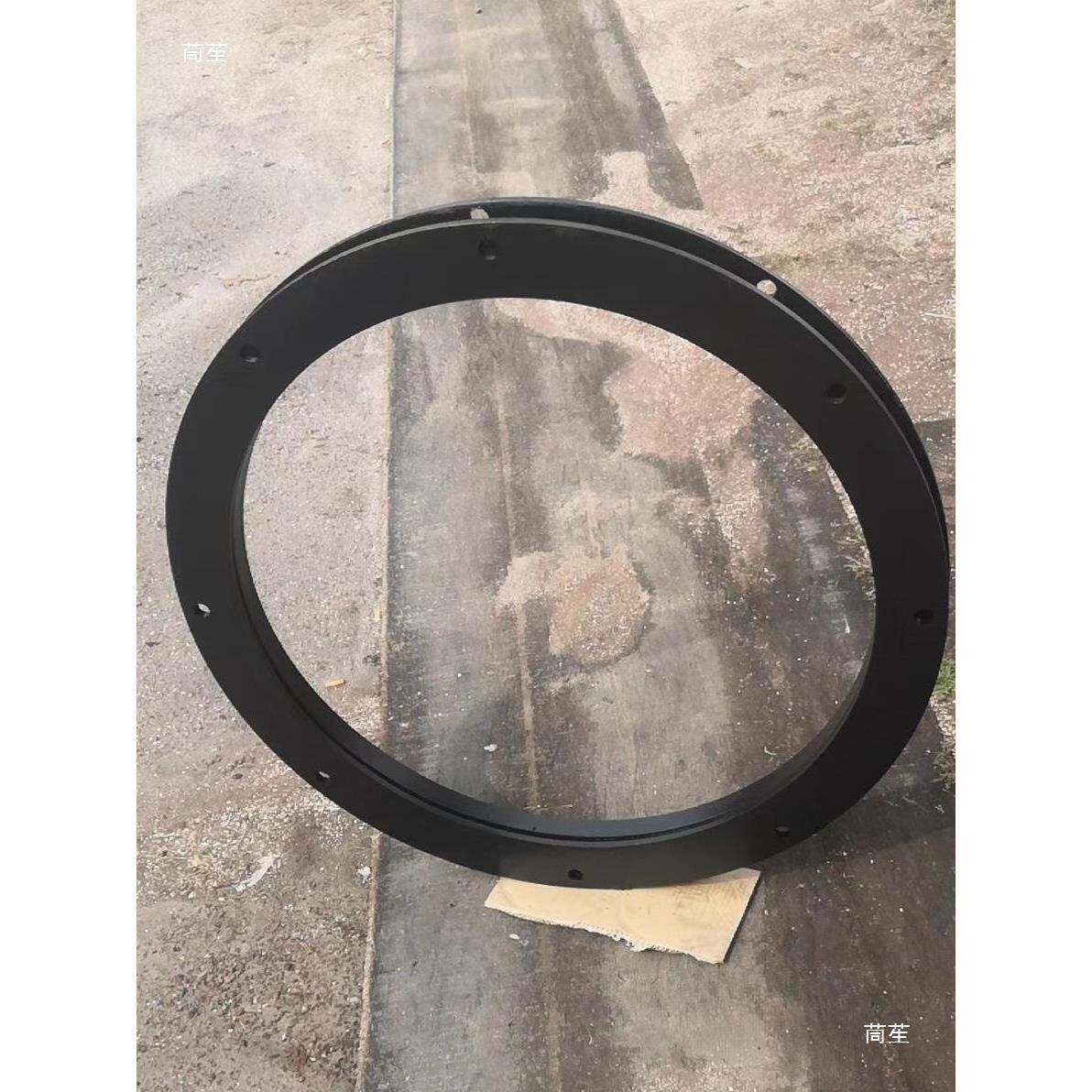 拖车挂车牵引车转引向牵转盘磨台盘设tlznsdlo备平转动360车度平