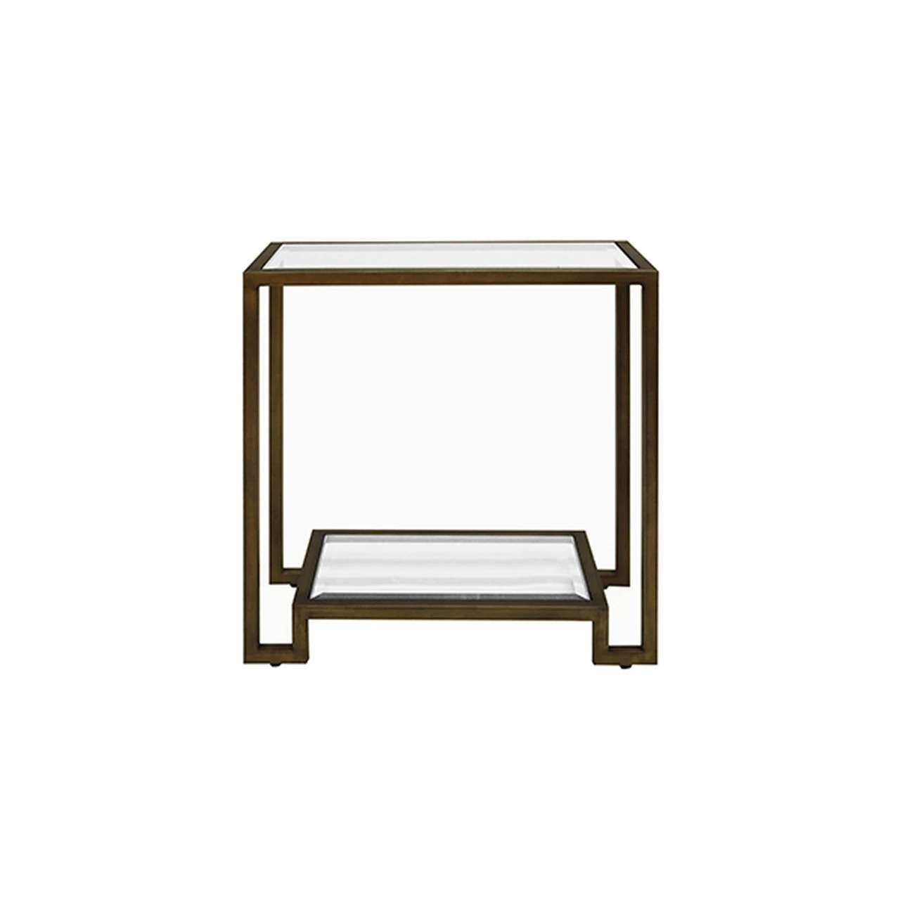 美式双层茶几/金箔/不锈钢长方形/东莞家具/五金茶桌客厅