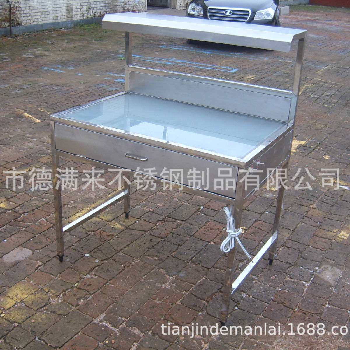 灯检台车间不锈钢桌子工作台产品检验操作台不锈钢灯检台