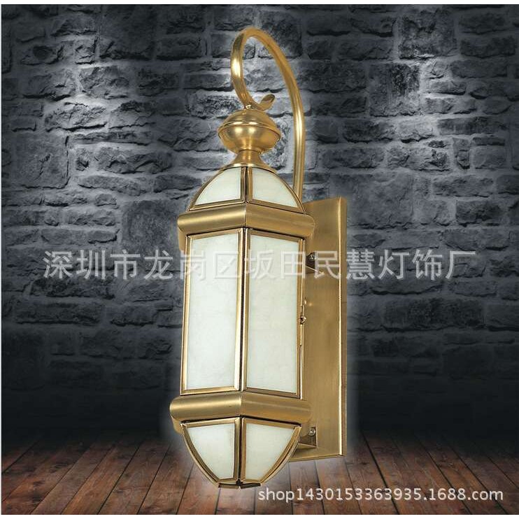 ▍全铜打造▍欧式全铜手工焊锡灯/工艺壁灯/欧式壁灯/全铜壁灯
