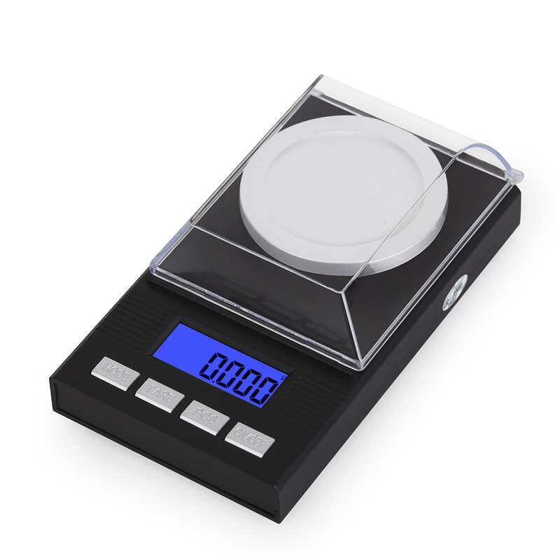 迷你手掌珠宝秤 电子称0.001g克口袋天平精度称 便携家用黄金台秤