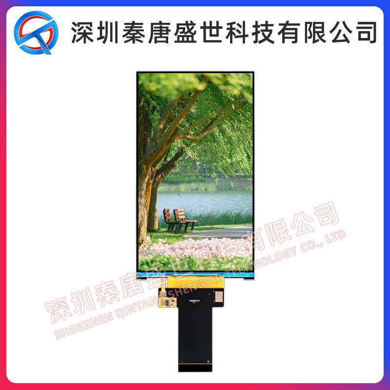 5.5寸TFT显示屏720*1280插接40pin驱动NV3052CGRB 3SPI+RGB18bit