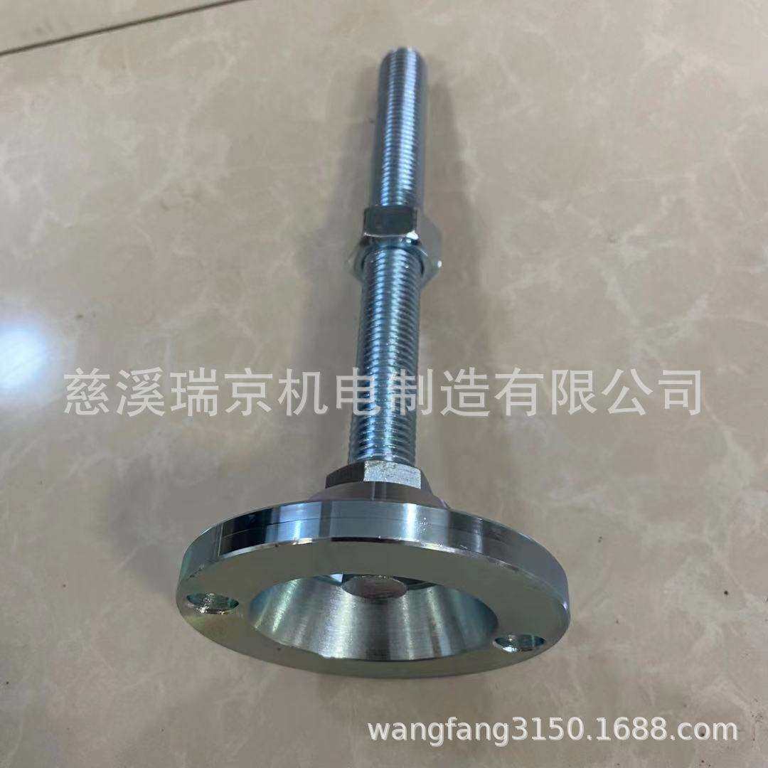厂家供应重型调整脚带定位孔表面镀锌地脚螺栓