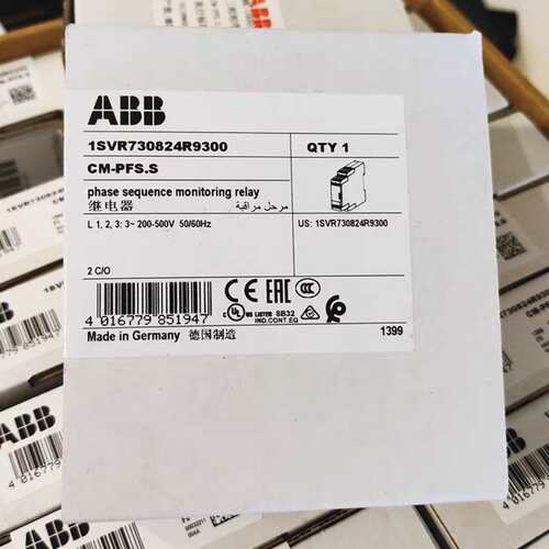 现货ABB继电器CM-IWS绝缘监视继电器CM-PFS/CT-MFE/MPS.21S原装品