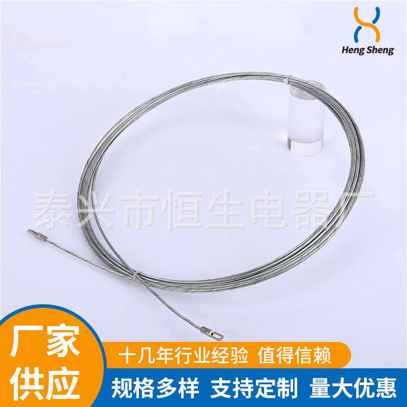 金属穿墙线电工管道暗线拉线器全钢丝弹簧头穿线器穿孔穿墙神器