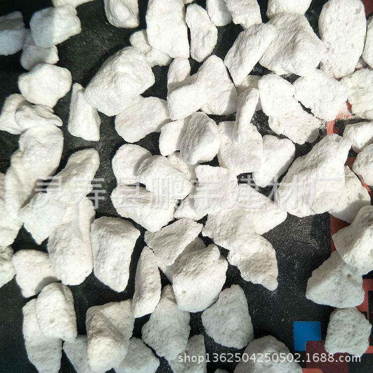 兰人厂家优出Aj惠售白色浮石工浮岛轻石水处理滤料轻石花养殖