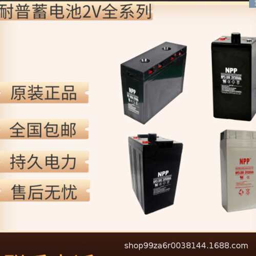 NPP 耐普蓄电池NP2-200Ah 2V200AH 免维护储能电源电瓶 厂家直销