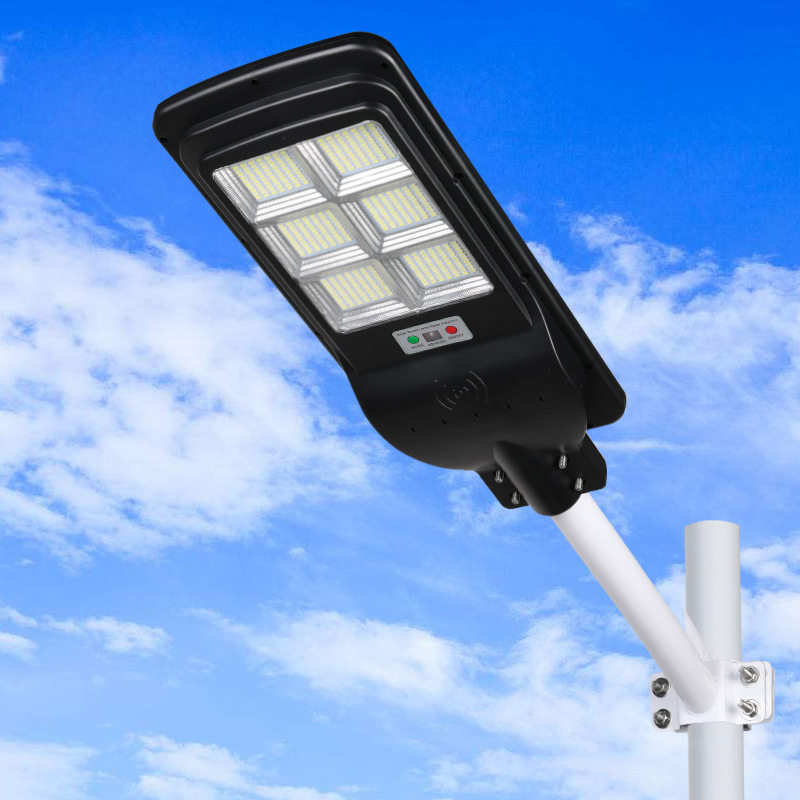 led一体化太阳能路灯雷达感应庭院灯墙壁灯农村户外太阳能灯批发