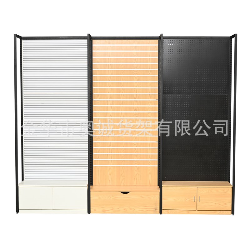 厂家直供展示架带灯箱组合母婴店产品展示柜货柜带橱柜展示柜