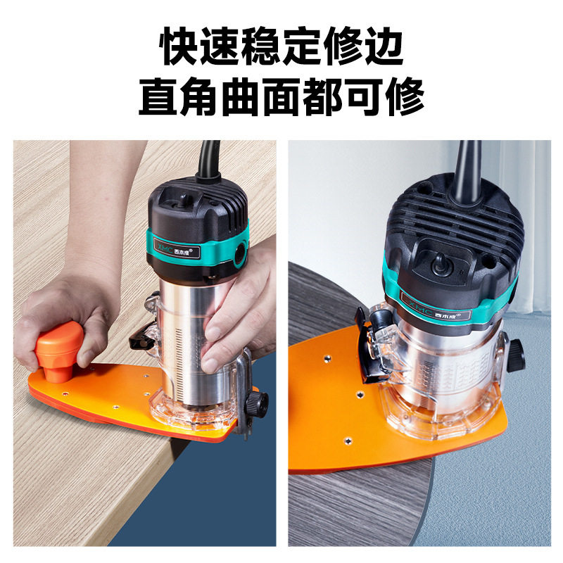 Impot开槽修边机底板轴承卡座
