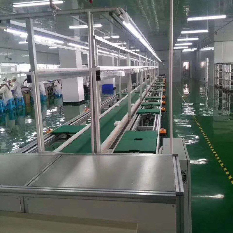 压力锅智能生产线双层倍速链流水线装配线总装线光波炉生产线