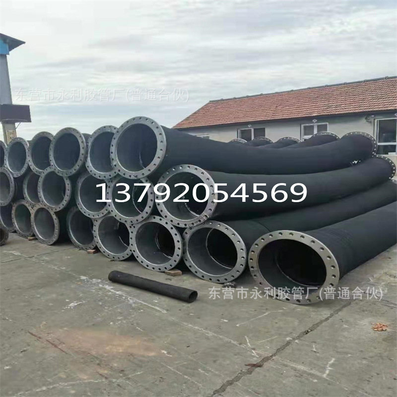 200-600mm吸水排泥抽沙抗旱专用橡胶钢丝波纹管橡胶钢丝吸排胶管