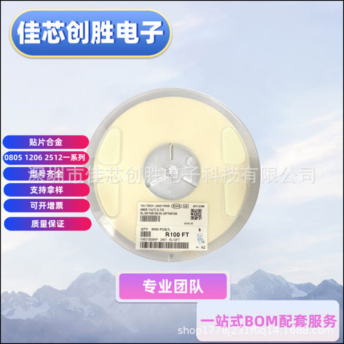 贴片合金采样电阻0805 0.1R 0.25W RL10FTNR100