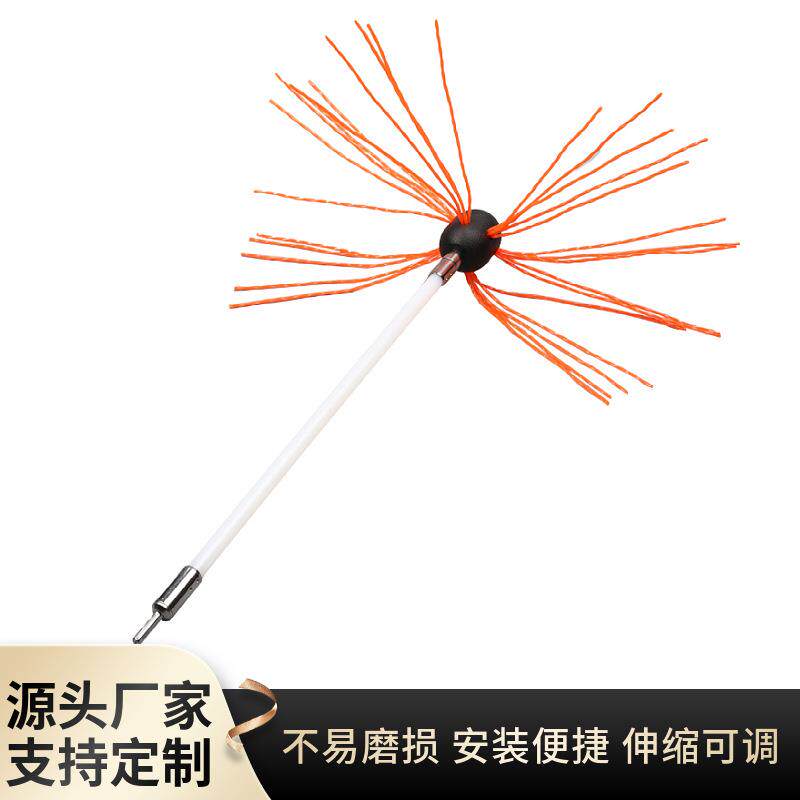 烟囱刷组合锅炉内壁管道清洁刷尼龙烟囱清洁