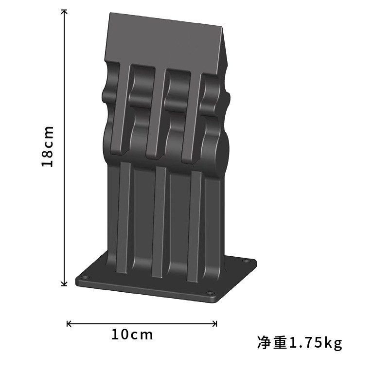 跨境一体铸造手动劈柴的神器家用庭院砍柴工具户外野营木柴劈柴机