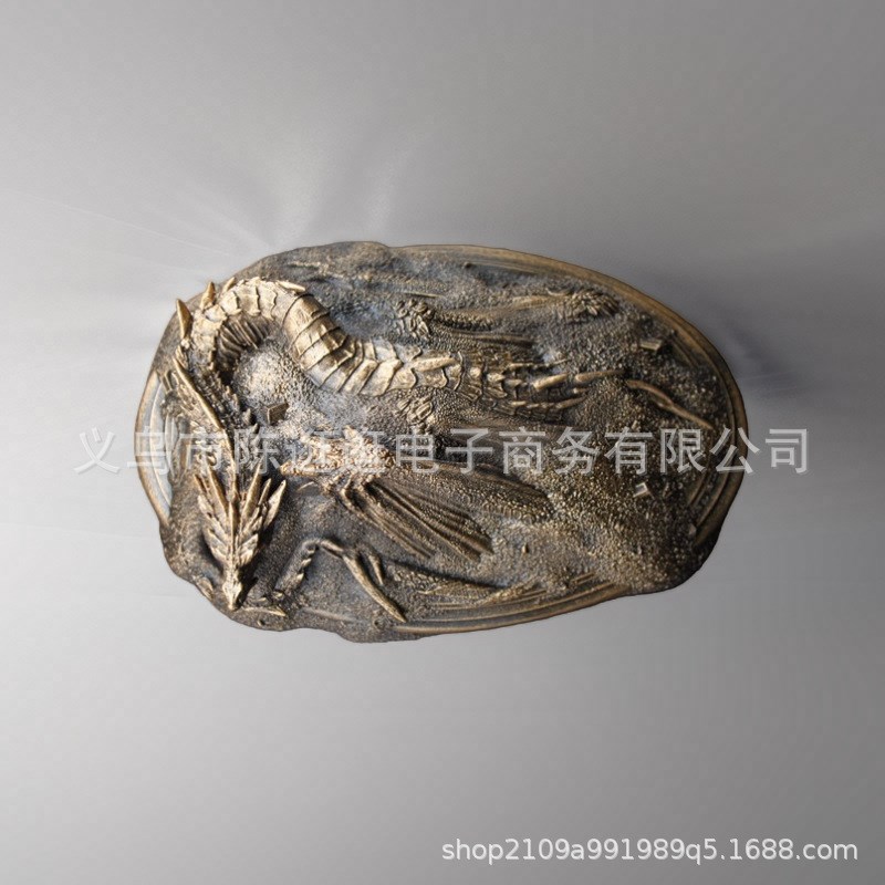 魔戒 指环王 史矛革 守财龙 仿铜色 雕像 桌面摆件 现货