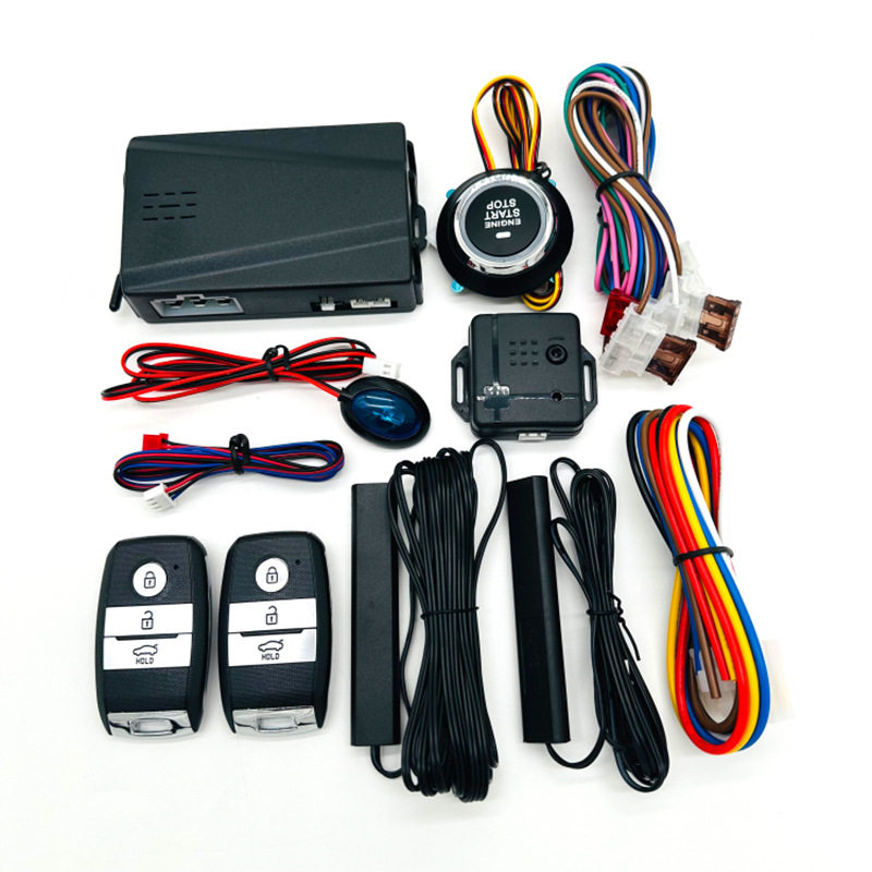 12V/PKE无钥匙一键启动防盗器