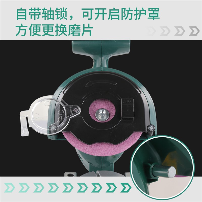 家用台式磨链机专业电动伐锯油锯电链锯链条打磨伐链机磨锯齿神器