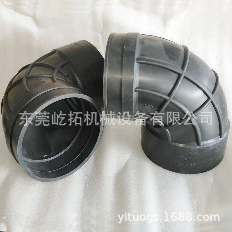 空压机螺杆机空气进气管100HP压缩机进气管弯头M100*110