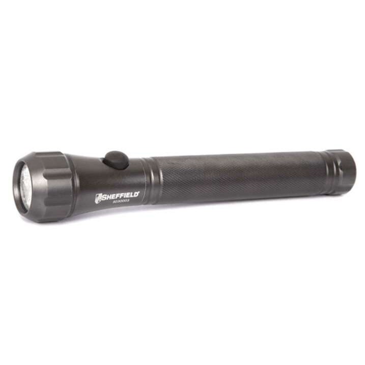 钢盾工具 9LED铝合金手电筒 小手电S030003 2节5号电池钢盾手电筒