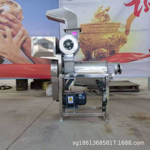 工业大型洋葱冬瓜榨汁机 沙棘刺梨破碎压榨机 商用果蔬渣汁分离机