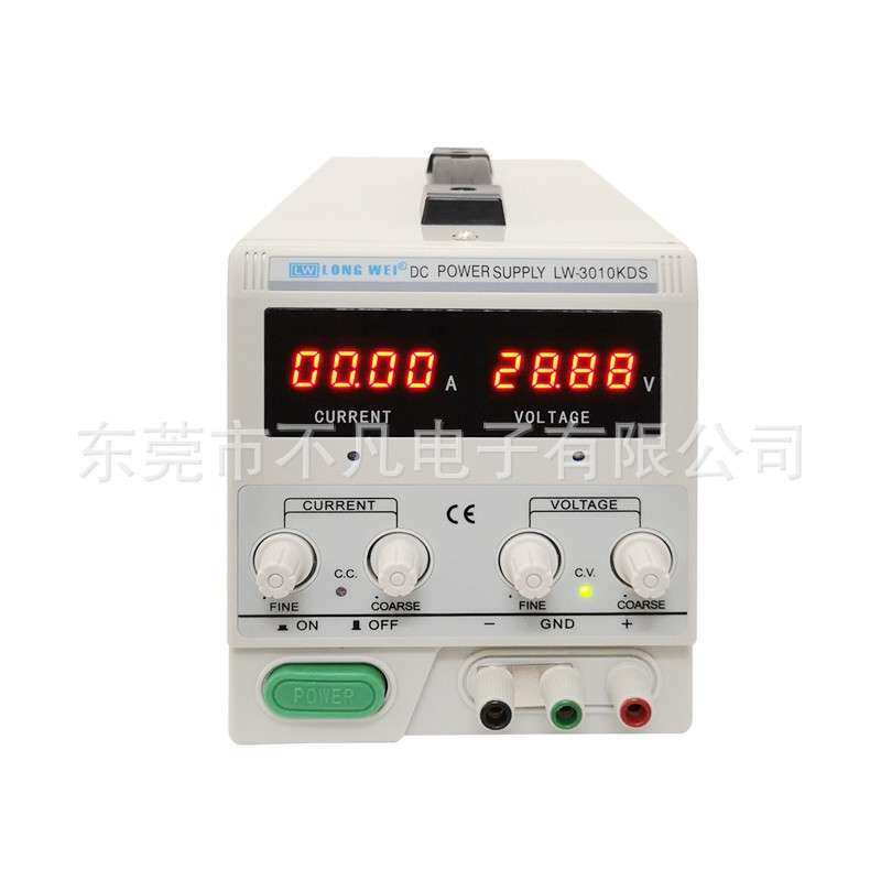 龙威LW-3010KDS可调直流稳压电源大功率开关电源30V/10A