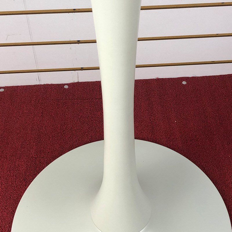 黑白色烤漆不锈钢五金桌脚支架 茶几餐桌脚底盘 吧台餐厅铁艺桌腿