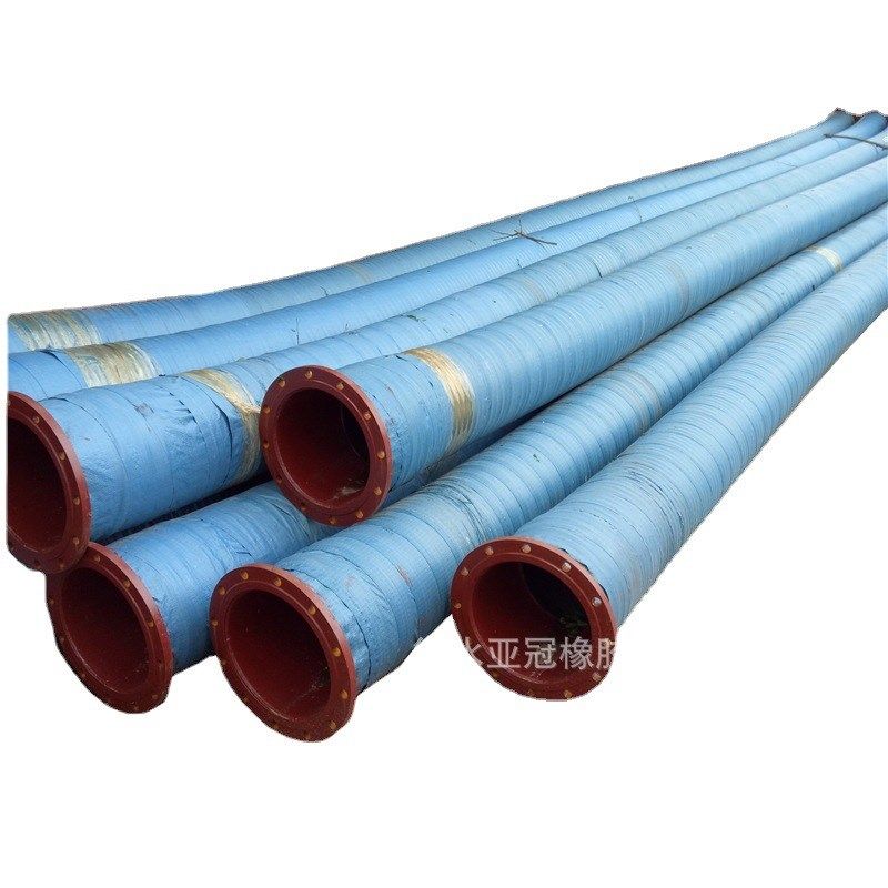 瓦斯抽放橡胶软管瓦斯抽放法兰橡胶软管钢丝铠装胶管抽不扁