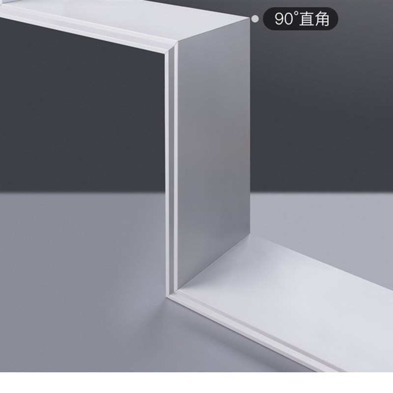 ft窗帘盒挡板窗户装饰板一体窗帘轨道盒子铝合金双轨窗帘箱