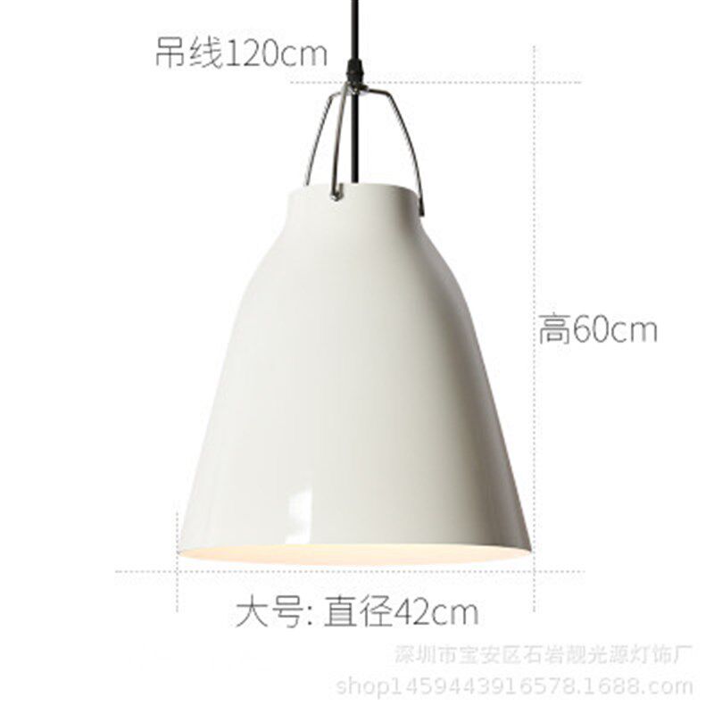 现代简约铁艺灯罩直筒单头吊灯餐厅加盟店吧台网咖创意灯现货