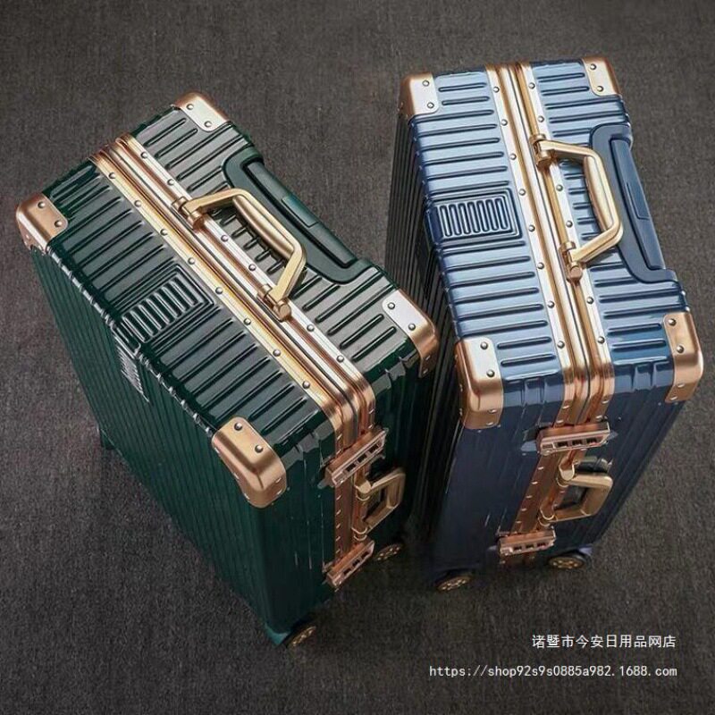 2021铝框万向轮结实行李箱