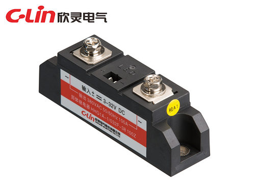 欣灵 HHG1A-1/032F-38 (100A、120A)单相工业级固体继电器SSR-DA