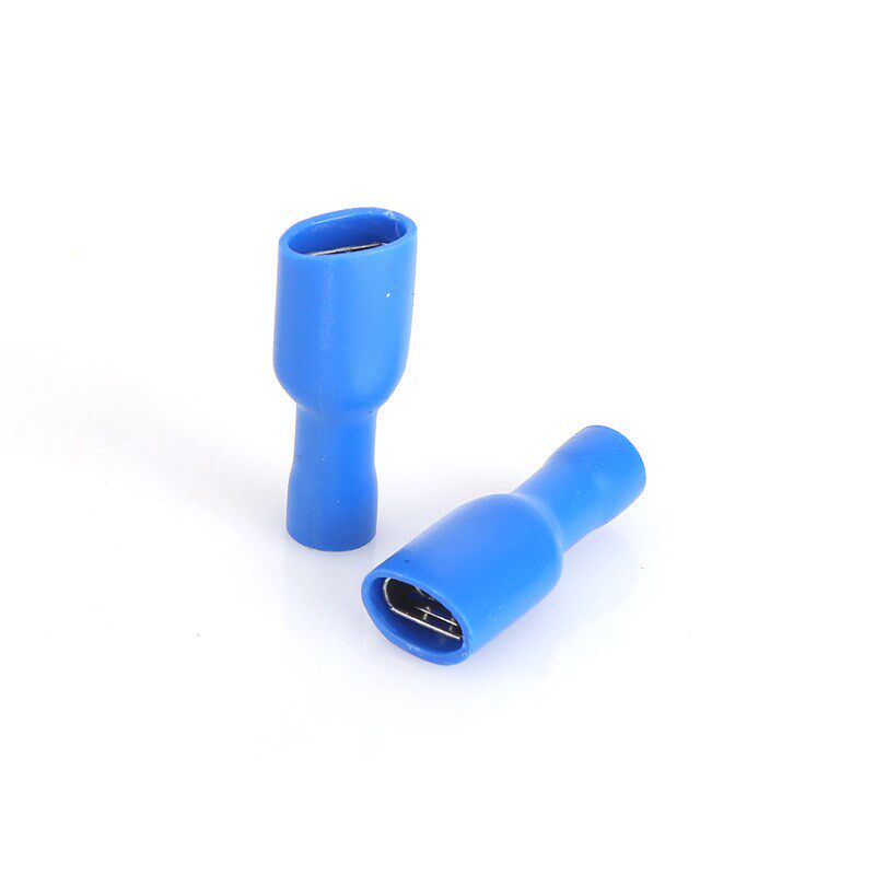 规格齐全FDFD2-250 6.3插簧全绝缘母端头 全绝缘护套端子 1000只
