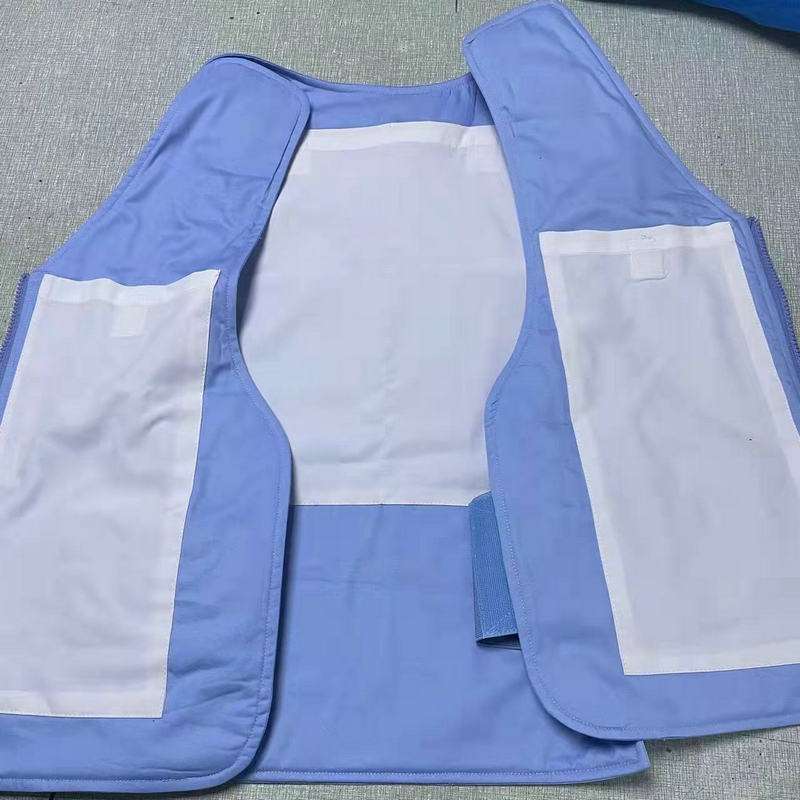 户外工作夏季降温反光蓝色背心 相变工地马甲 恒温工作服耐高温