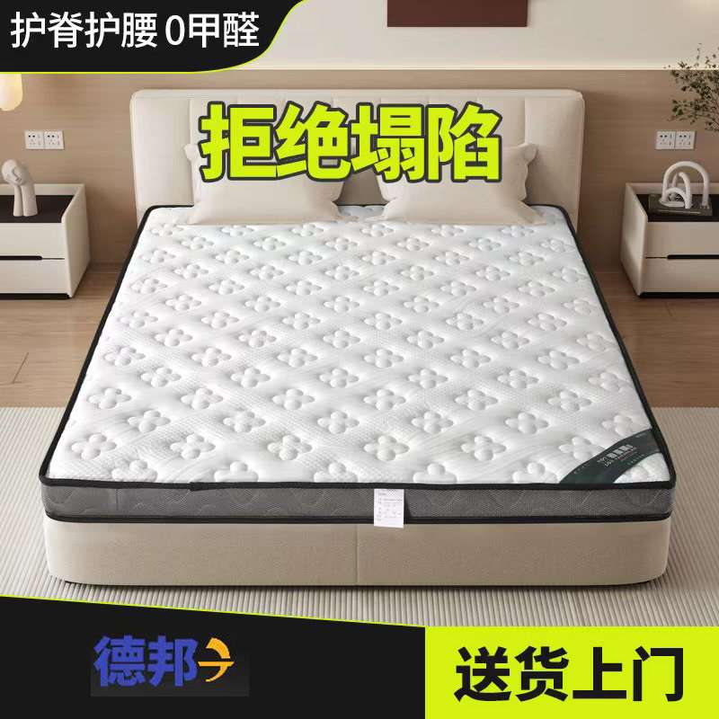 天然椰棕床垫家用环保1.5护脊乳胶儿童棕垫棕榈榻榻米盯作垫子图片