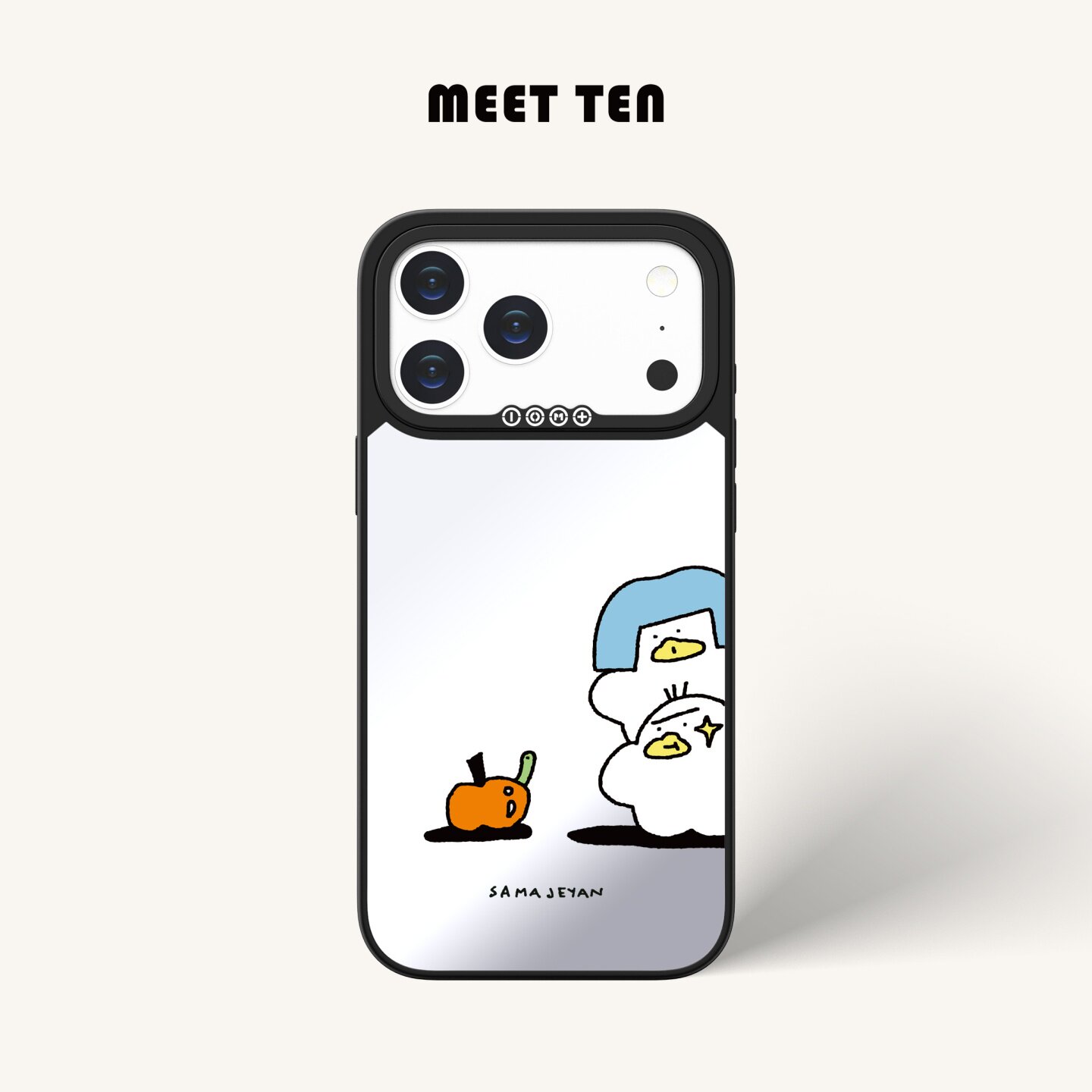 Meet Ten艺术家联名手机壳Sama Jeyan看谁最勇敢苹果iphone18 Pro Max凉感磁吸镜面不会撞壳艺术手机壳